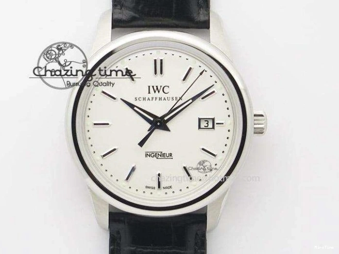 MIROTIME 0427 Elegant Portugieser Perpetual Calendar IW503302 RG V9F 1:1 Best Edition Gray Dial on Black Leather Strap A 7096